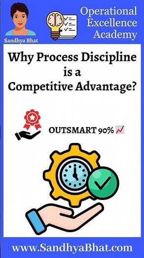 Process Discipline is a Competitive Advantage #OperationalExcellence #ProcessDiscipline