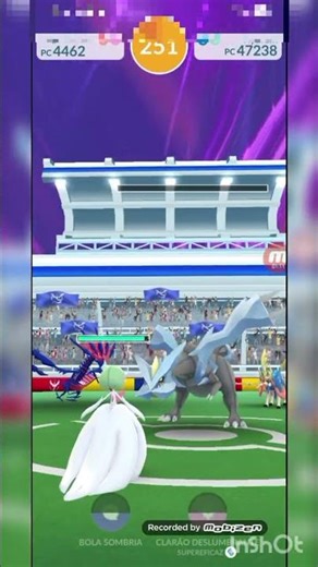 kyuren shiny raids. #like #pokemongo #pokemon