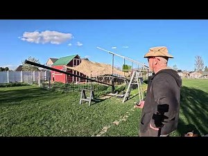 DIY Wind Turbine 4” well pipe Mast build Part 3.. We have a powered Mast!