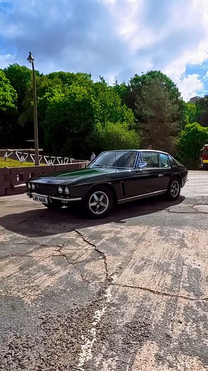 1973 Jensen Interceptor: The Car That Blended British Craft and Mopar Muscle #Mopar #JensenInterceptor #britishclassiccar #britishcars #carsofinstagram #carshow #classiccars Retro Cars UK Best of British Mecum Auctions | The Chrome Lot