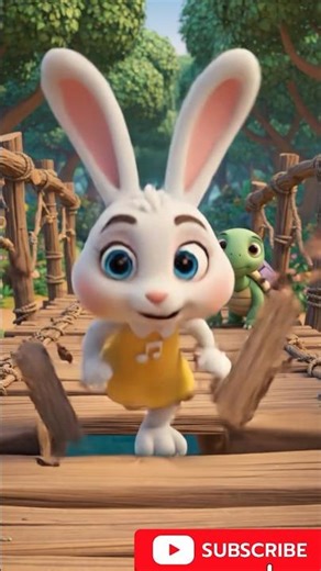 Truth Over Fear | The Story of Toto the Turtle & Ruby the Rabbit #youtubeshorts