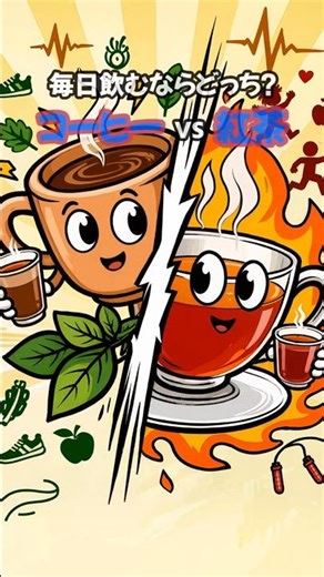 Which would you drink every day? Coffee vs. Tea