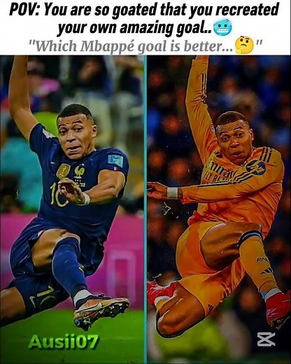 Mbappé amazing goal... 🥶