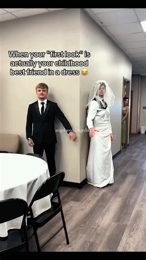 Amor de hermanos: la broma de boda que demuestra una amistad inquebrantable
