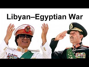 The four-day war between Egypt and Libya, (July 1977)