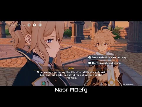 Traveler and Barbara give their advice for Jean - Genshin Impact