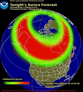 Michigan among states that could glimpse northern lights. See map