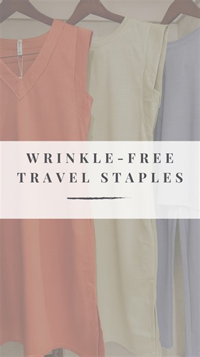Wrinkle-free travel outfits you actually need 🙌 Throw it in your suitcase. Pull it out. Put it on. No ironing. No steaming. No drama. ✔️ Flowy midi dress with pockets ✔️ Easy 2-piece set you can dress up or down Airport → dinner → vacation photos ✔️ Comment “TRAVEL” and I’ll send the links ✈️✨ | HowDoesShe