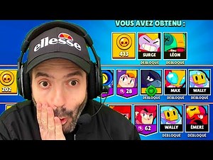 INCROYABLE PACK OPENING et EPIC REACTION de CET ENFANT DE 10 ANS sur Brawl Stars FULL LEGENDAIRE