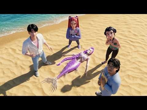 🧜‍♀️ Mermaid RUMI PRANK on SAJA Boys?! KPop Demon Hunter Story 🔥