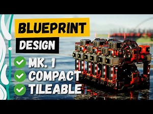 6x Assemblers Blueprint - Compact, Scalable, Mk.1 Design - Satisfactory