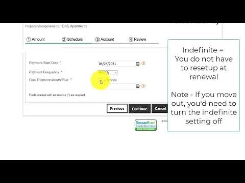 GSC Resident Portal Set-up and Online Rent Payment Tutorial | GSC Apartments