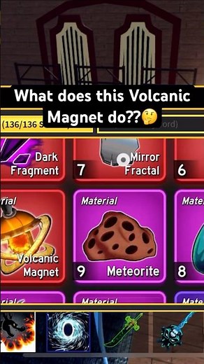 What does the volcanic Magnet do?