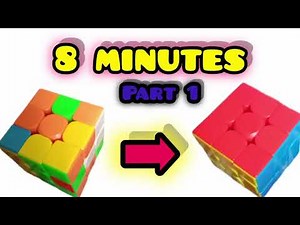 How to Solve a 3x3 Rubik’s Cube for Beginners | Complete Step-by-Step Tutorial (Part 1)