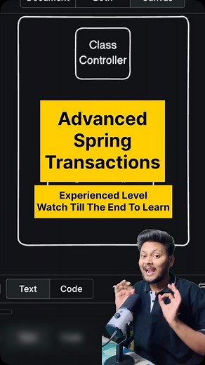 Proxy Bases Spring Transactions ✅ . Follow @codesnippet.java ✅ . #java #programming #programmer #code #coding #springboot #coder #coders #springbootdeveloper #transactions | CodeSnippet