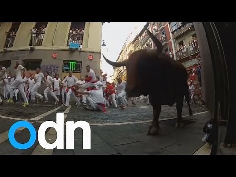 Running of the Bulls in Pamplona: 11 injured