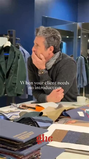 Garrison Bespoke | When your client needs no introduction. ✨ Fitting Patrick Dempsey for a fully bespoke wardrobe. No roles. No characters. Just... | Instagram