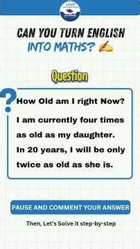 Word Problems Made Simple: Step-by-Step Solution #mathexercises