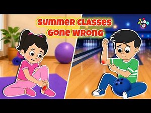 Summer Classes Gone Wrong | Trend vs Passion | English Cartoon | Moral Stories | PunToon Kids
