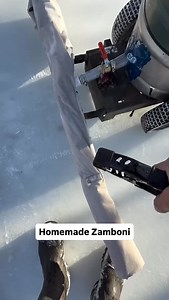 Best homemade Zamboni 👏 #ODRHeaven via hummelconcrete | Outdoor Rink Heaven