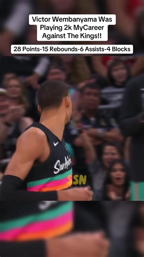 Victor Wembanyama's Stellar 2K MyCareer Performance