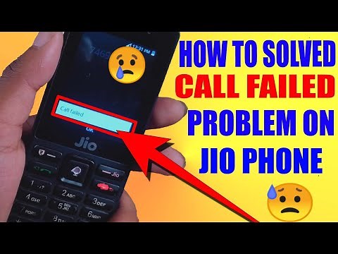 Jio phone call failed problem | How to solve jio phone call failed problem | call failed in jiophone