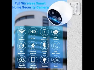 NoahTec 2K Wireless Security Camera Installation and Operation Guide