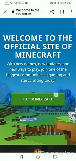 HOW TO DOWNLOAD MINECRAFT ON ANDROID FOR FREE#minecraft #free