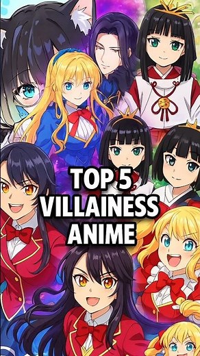 Top 5 Best Villainess Anime You Must Watch 👑🔥
