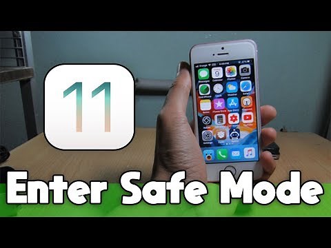 How to Enter Safe Mode in all Devices on iOS 11 - 11.3.1