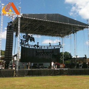 [Hot Item] Aluminum Hanging System Truss Lifting Tower System Event Stage Aluminum Alloy Lighting Sounder Speaker Truss