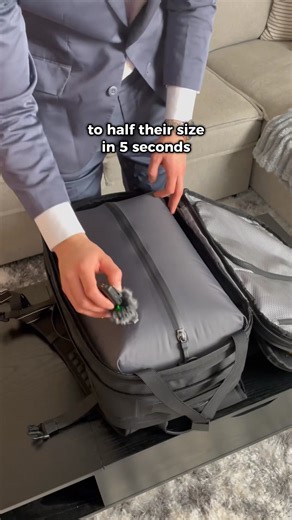 Pack more. Stress less. Double your packing space without paying extra baggage fees. Meet the NEW 2PackBag™ — the smartest way to compress your clothes and pack 2x more. Why travelers love it: ✅ Compresses clothes in seconds ✅ Saves up to 60% space in any suitcase or bag ✅ Waterproof, odor-proof, and tear-resistant ✅ Fits perfectly in any luggage — 100% adaptable ✅ Backed by our 90-Day Satisfaction Guarantee 🎒 Say goodbye to overpacking and surprise fees. 👉 Get yours now while it's still 50% O