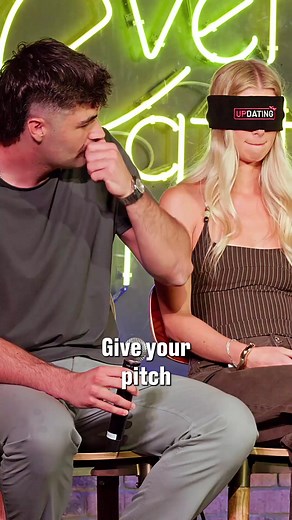 The opposite of a pitch. FULL episode on YouTube. #updatingshow #updating #datingtips