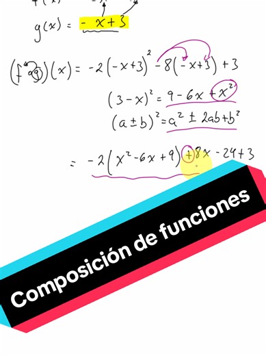 Como hacer una composición de funciones?