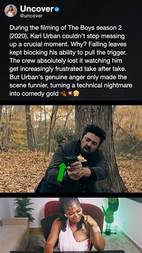 During the filming of The Boys season 2 (2020), Karl Urban couldn't