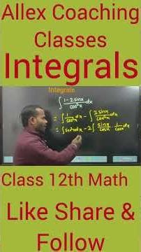 Class 12th Math|Integrals CBSE BOARD EXAM PYQ 2025 #maths #integral #education #followers #viral