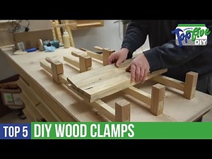 Top 5 DIY Woodworking Clamps! The Best Maker Build Videos for Your Next Project!