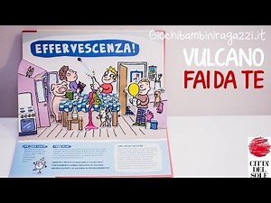 Esperimenti per bambini fai da te: il vulcano che erutta