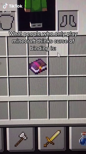 Understanding Curse of Binding in Minecraft