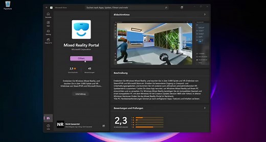 Windows Mixed Reality couldn't be installed (Win 11 v 10.0.22000.194)