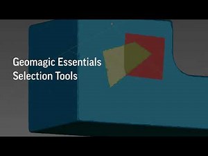 Geomagic Essentials - Selection Tools