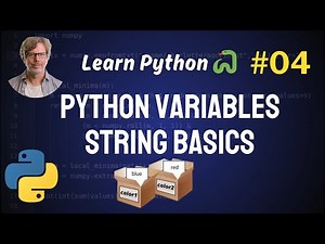 Python Variables | String Basics - Python Full Course 🐍 2024