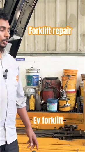 #forklift #hyundai #ev forklift repair #hydraulic motor cooling fan replacement