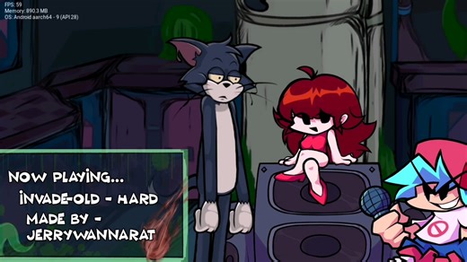 FNF地窖秀老版本曲目：外星人入侵