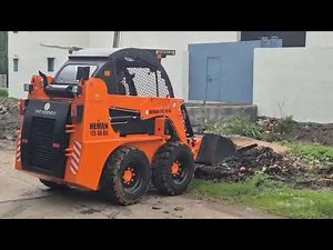SKID STEER LOADER Attachment Demonstration Video