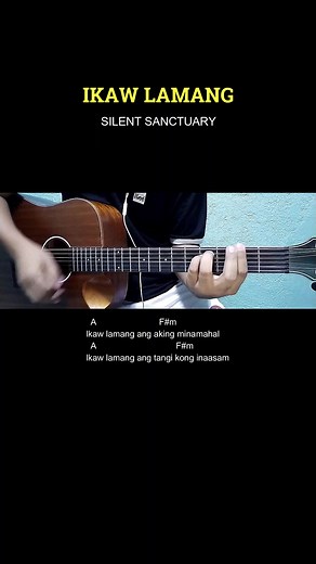 Guitar Tutorial for 'Ikaw Lamang' by Silent Sanctuary