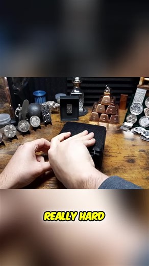 Durable & great for storing/protecting your silver! Holds 32 one-ounce coins. Almost a kilo! #SilverCoins #SilverStorage #CoinCollecting #PreciousMetals