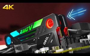 【4K】全球首款搭载RGB双风扇主动式散热DD5内存：金邦EVO V DDR5 RGB 内存条评测 | Hardware Canucks | 机翻中文