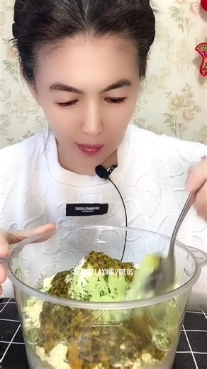 Matcha Powder Eating ASMR Experience