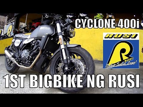 All New Rusi Cyclone 400i Walk-around Review